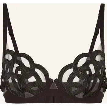 Podprsenka Livy Dámská Balconette Podprsenka Kimbaku, černá, 70E