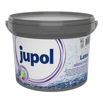 barva na zeď JUPOL Latex semi matt 5 l polomat