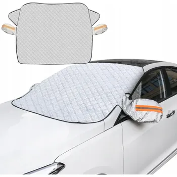 autokoberec Ochranná protimrazová rohož / clona na čelní sklo auta proti námraze