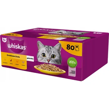 Krmivo pro kočku WHISKAS mix 80x85 g