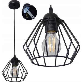 Závěsné stropní svítidlo 1 - světelný bod E27