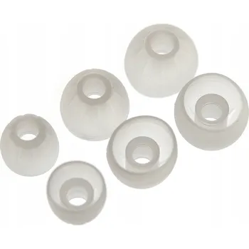 Sluchátka Průhledné silikonové nástavce (špunty) do sluchátek KZ