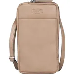 Dámská kožená kabelka na mobil a doklady Sparwell Denisa - taupe