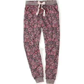 Dámské kalhoty Dámské volnočasové kalhoty MUSTANG - INDIGO FLOWERS Velikost: XL