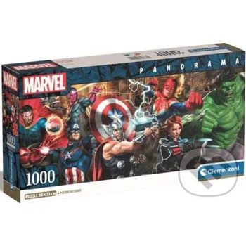 Puzzle Puzzle Panorama: Marvel - Clementoni Clementoni