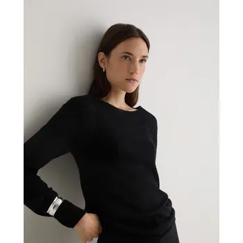 Dámská mikina Svetr Yerse 43578 černý tenký Velikost: 42