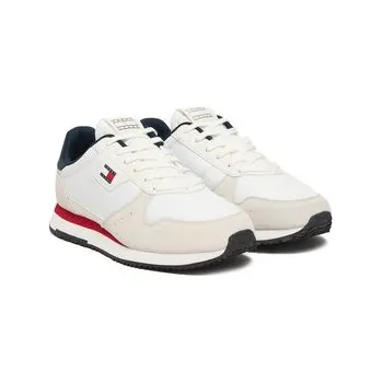 Dámská obuv Tommy Jeans Sneakersy Tjm Eva Runner Leather EM0EM01649 Bílá 42