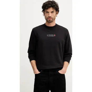 Dámská mikina Bavlněná mikina Tommy Hilfiger MW0MW41428 černá 99X, vel. M