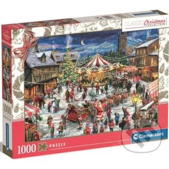 Puzzle Puzzle Vánoční trhy - Clementoni Clementoni
