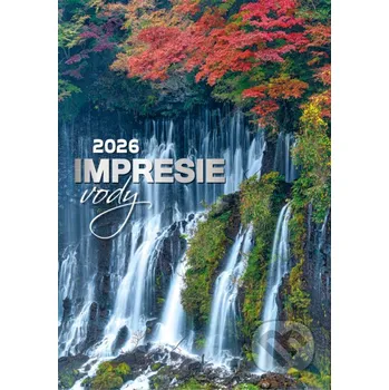Záložka Nástenný kalendár Impresie vody 2026 - Spektrum grafik Spektrum grafik