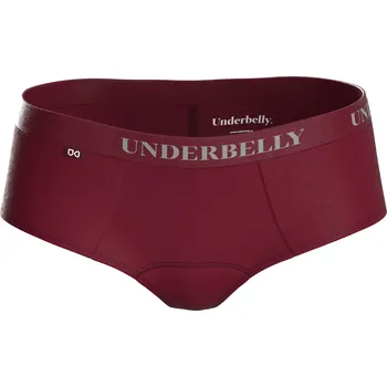 Menstruační kalhotky Menstruační kalhotky Underbelly Lowee červené (LOWEE-BO-BO-1-PAD) XL