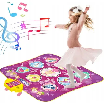 Hrací deka HUDEBNÍ TANEČNÍ PODLOŽKA PRO DĚTI INTERAKTIVNÍ HRA TANEC ZÁBAVA