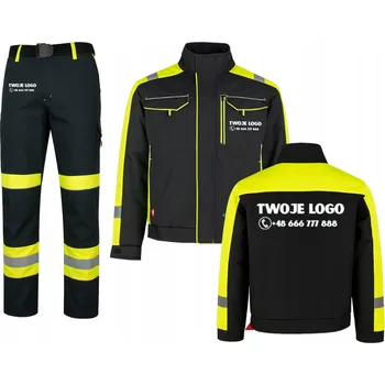 Pracovní obuv PRACOVNÍ ODĚV S LOGEM firmy vlastní potisk KOMPLET kalhoty MIKINA BOZP 50