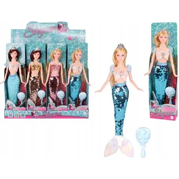 Panenka Panenka mořská panna s flitrovým ocasem MIX