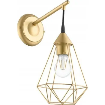 Nástěnné svítidlo Nástěnná lampa / Svícen Indust E27 60W zlatá moderní