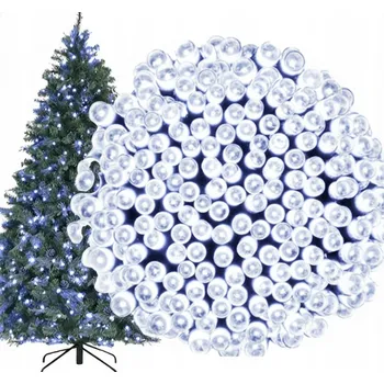 Vánoce Vánoční osvětlení na stromeček Studená bílá 1000 LED 72m IP44 venkovní i vnitřní 8F