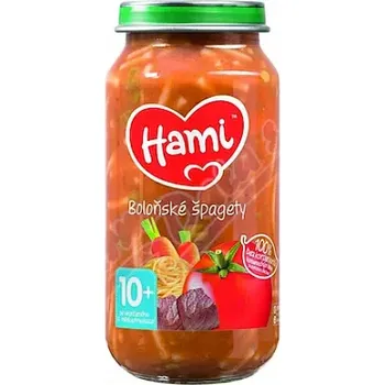 Kojenecká výživa Hami příkrm boloňské špagety 250g 10M