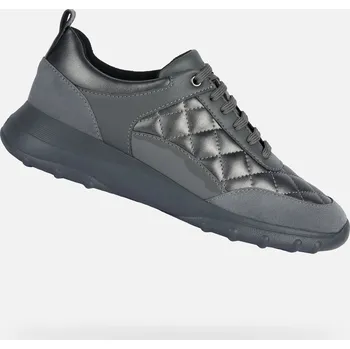 Dámská fitness obuv Dámské tenisky GEOX ALLENIEE TMAVĚ ŠEDÁ 37