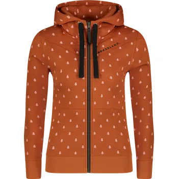 Dámská mikina Dámská mikina NORDBLANC SCINTILLA NBSLS8223 HNĚDÁ 34