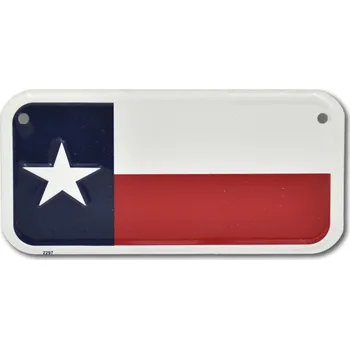 Držák SPZ Moto americká SPZ Bike Tag Texas flag