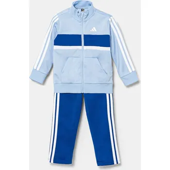 Kojenecká tepláková souprava adidas modrá barva, JC7496 50X, vel. 68