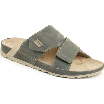 Pánská zdravotní obuv Pantofle TOMÁŠ zdravotní obuv pánská šedá 6T-J16/1 Medistyle 44