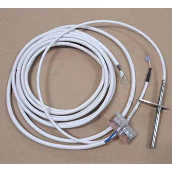Příslušenství ke kotli Vetim snímač teploty spalin TR050E 0,5+3m/ kabel 0,5+3m se svorkovnicí,26907