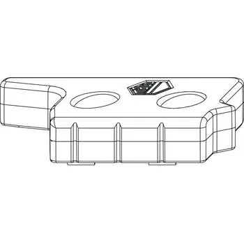 Příslušenství k oknu MACO MM protikus poloh.pojistky pro vůli 12 mm, Eurofalz 24mm, 13V, levý(356334)