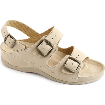 Dámská zdravotní obuv Sandále EMA zdravotní obuv dámská béžová SE-512/K Medistyle 37
