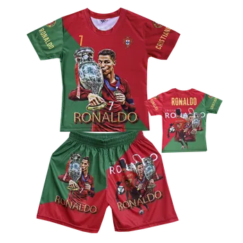 Numberoplus Dětský fotbalový dres komplet Portugalsko - Ronaldo CR7 Pohár Velikost: 11 roků (vel.140)