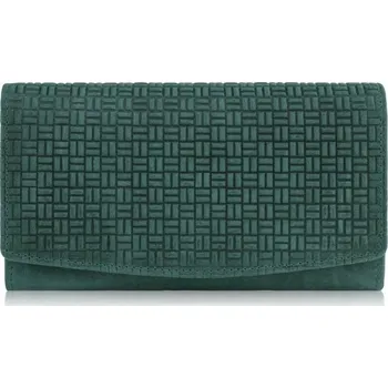 Peněženka Dámská kožená peněženka ve vintage stylu, velká, zelená Paolo Peruzzi T-109-HG