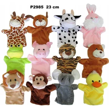 plyšák MEDVÍDEK maňásek plyšová hračka 23 cm 6243