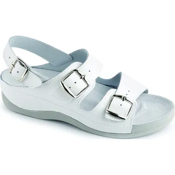 Dámská zdravotní obuv Sandále EMA zdravotní obuv dámská bílá SE-511 Medistyle 41