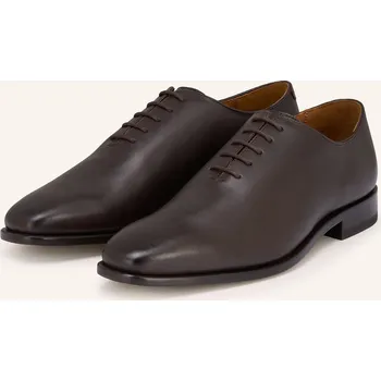 Pánské mokasíny Reiss Pánské Šněrovací Boty Mead, tmavě hnědá, 41