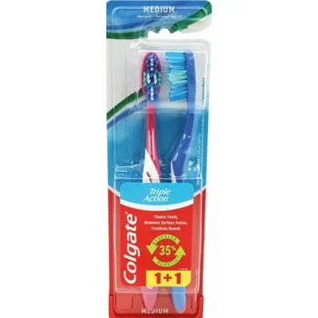 Zubní kartáček Colgate Kartáček Triple Action 2 ks