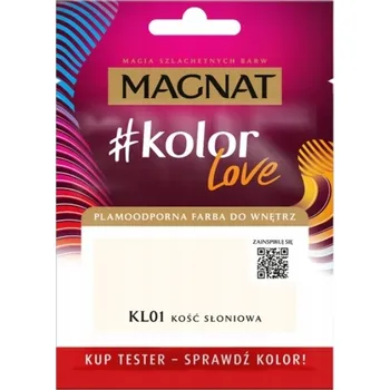 barva na zeď Magnat 37 025 l Latexová Barva na zeď, slonovinová matná