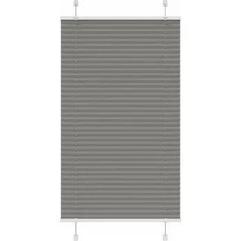 Roleta Roleta plisé antracitová 70x150 cm Šířka látky 69,4 cm