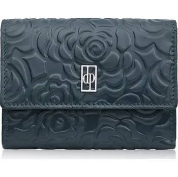 Paolo Peruzzi dámská peněženka z pravé kůže modrá