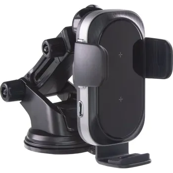 Držák do auta Držák s Qi dobíjením, motoricky ovládaný s dvojitou cívkou