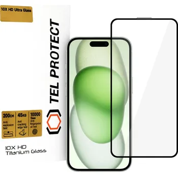 Tvrzené sklo Tel Protect 10X HD Titanium pro iPhone 16