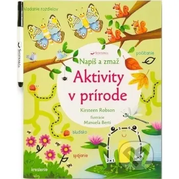 omalovánky Napíš a zmaž: Aktivity v prírode - Kirsteen Robson Svojtka&Co.