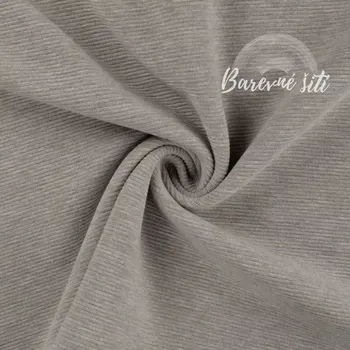 Ottoman Béžový melír (E) (Bavlněný ottoman)