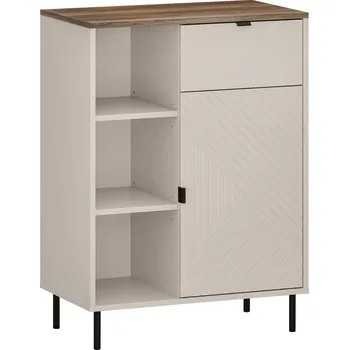 Komoda Max-i Komoda ESCANOR 1D1S kašmír / dub castello