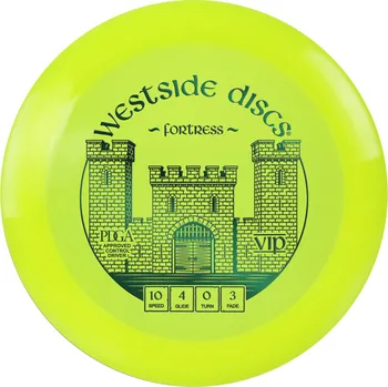 Disc golf Westside Discs FORTRESS VIP Barva: Růžová - transparentní, Váha: 173 g