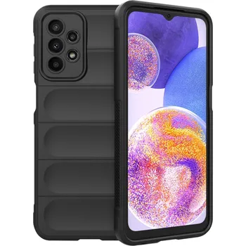 Pouzdro na mobilní telefon Techsuit Magic Shield pro Samsung Galaxy A23 4G A23 5G černý