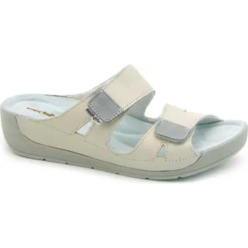 Dámská zdravotní obuv Pantofle MELINDA zdravotní obuv dámská slonová kost 0M-B11 Medistyle 43