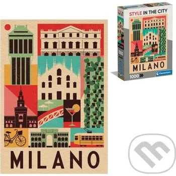 Puzzle Puzzle Style in the City: Milán - Clementoni Clementoni