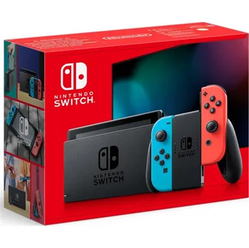 Herní konzole Herní konzole Nintendo Switch + Neon red / Neon blue Joy -Con