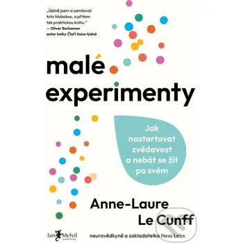 Malé experimenty - Anne-Laure Le Cunff Jan Melvil publishing