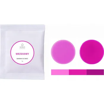 Svíčka Dekorativní sójová svíčka Vřesový Senzi Cosmetics